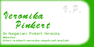 veronika pinkert business card